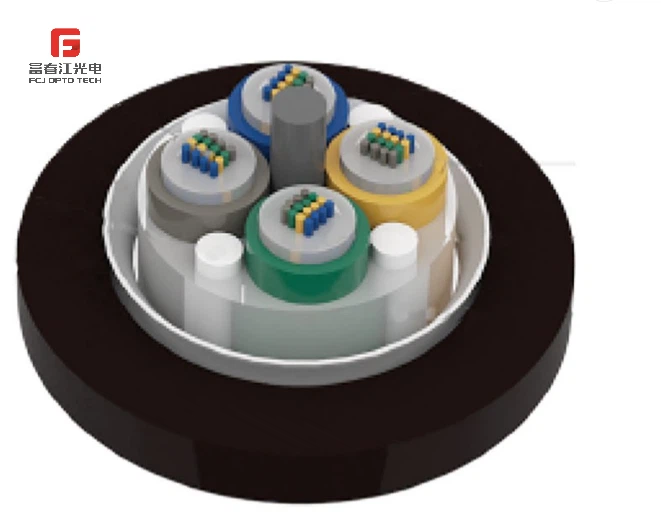 FCJ GYDTA Armored Outdoor Fiber Optic Cable