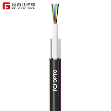 Cable de fibra òptica de mode únic GYXY amb fil